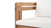 Lusso - Natural Teak with White Cushions - Image 6