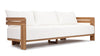 Lusso - Natural Teak with White Cushions - Image 2