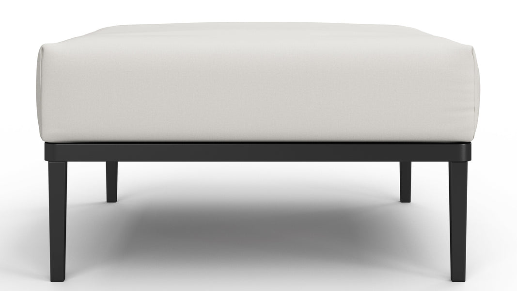MarcusMarcus - Marcus Outdoor Ottoman, Shell Performance Weave