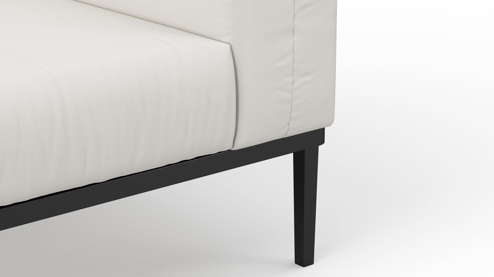 MarcusMarcus - Marcus Outdoor Two Seater Sofa, Right Arm, Shell Performance Weave
