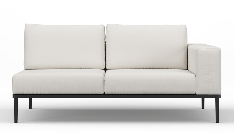 MarcusMarcus - Marcus Outdoor Two Seater Sofa, Right Arm, Shell Performance Weave