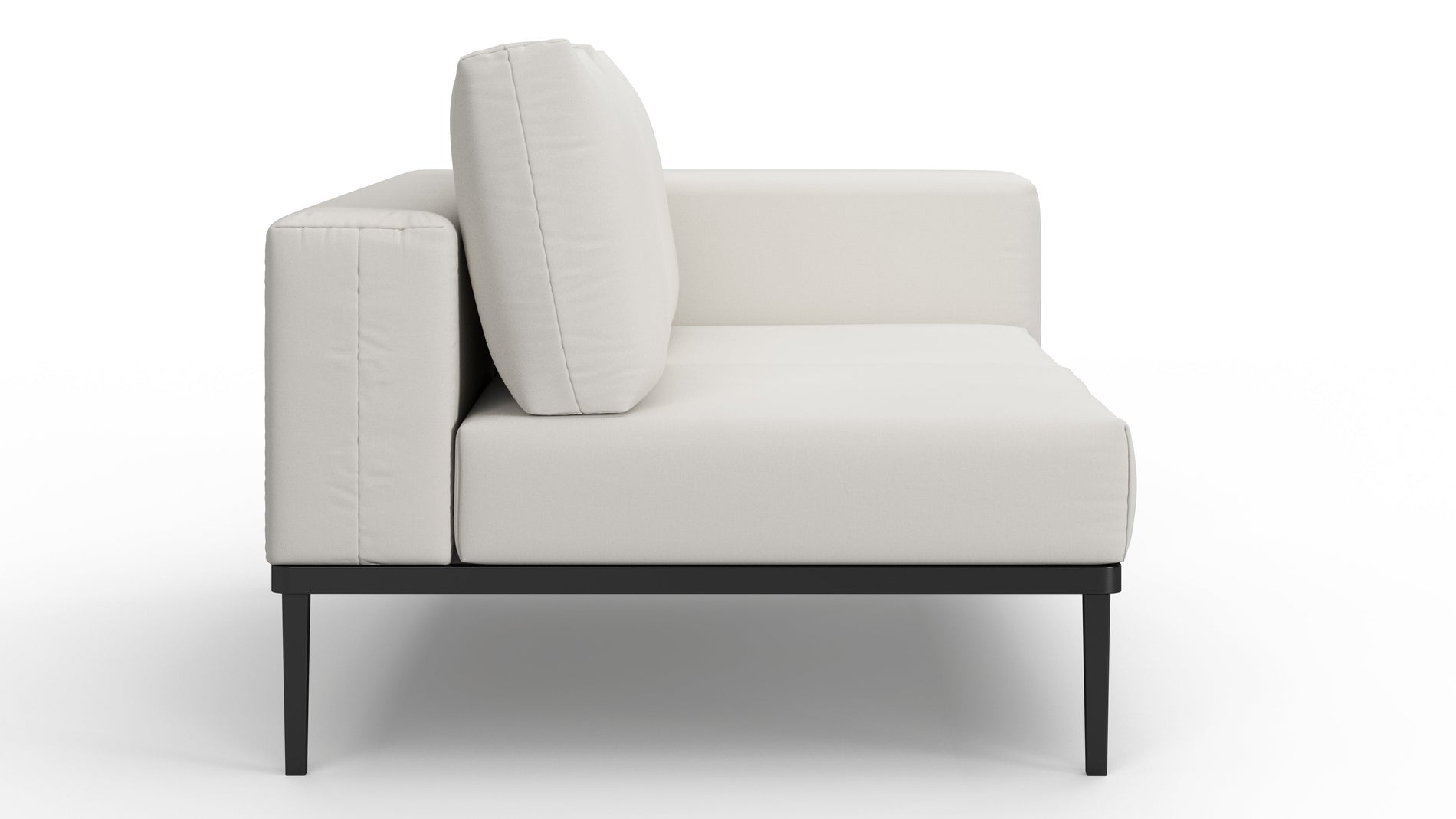 MarcusMarcus - Marcus Outdoor Two Seater Sofa, Right Arm, Shell Performance Weave