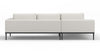 Marcus - Marcus - Marcus Outdoor Sectional, Small, Left Chaise, Shell Performance Weave - Image 4