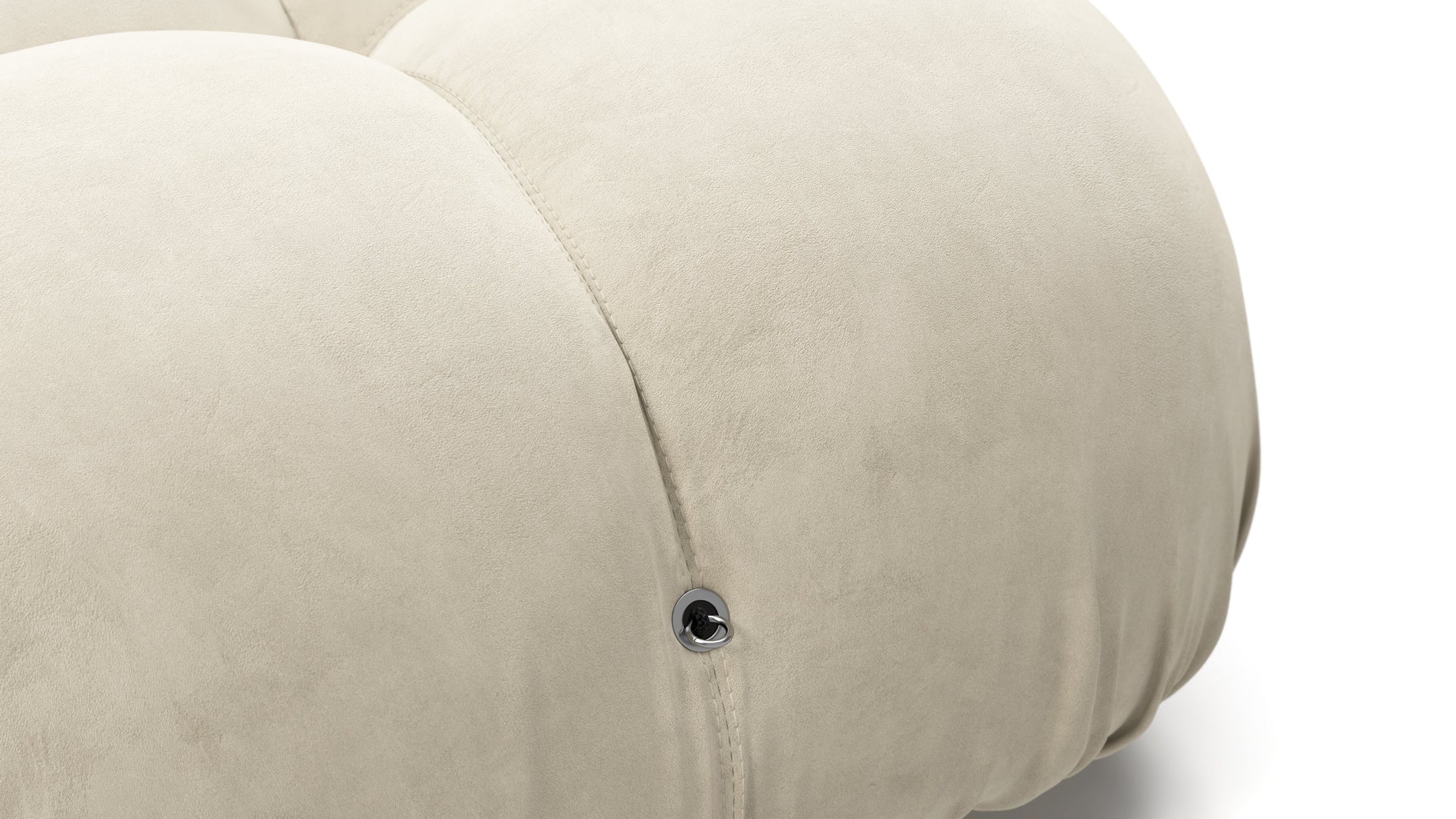 Bellini ModuleEggshell Vegan Suede