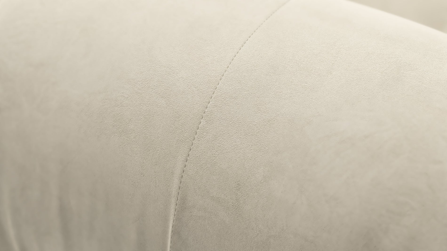 Bellini ModuleEggshell Vegan Suede