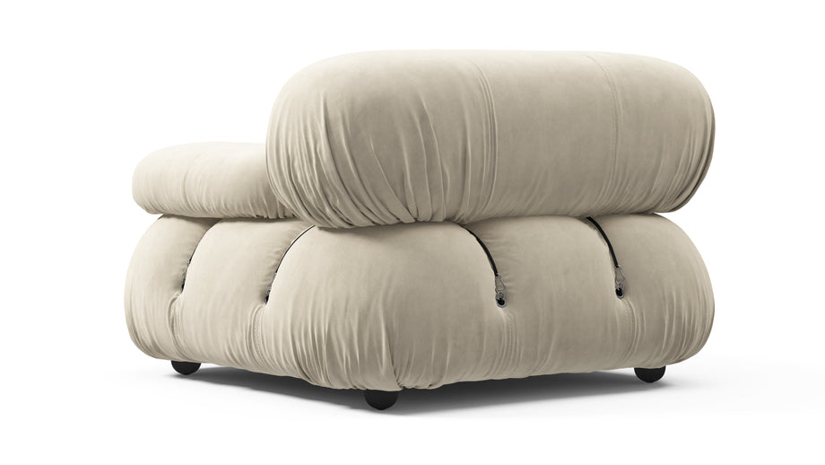 Bellini moduleEggshell Vegan Suede