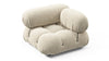 Bellini Module - Eggshell Vegan Suede - Image 3