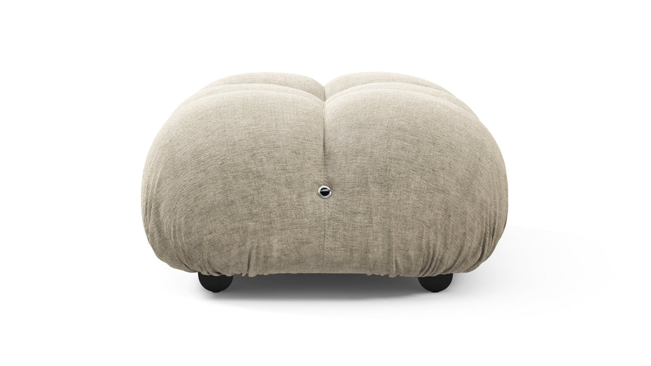Ottomana BelliniBeige Gray Chenille