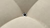 Bellini Ottoman - Eggshell Vegan Suede - Image 5