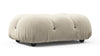 Bellini Ottoman - Eggshell Vegan Suede - Image 2