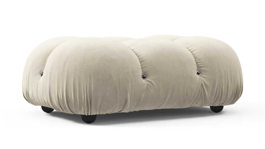 Ottomana BelliniEggshell Vegan Suede