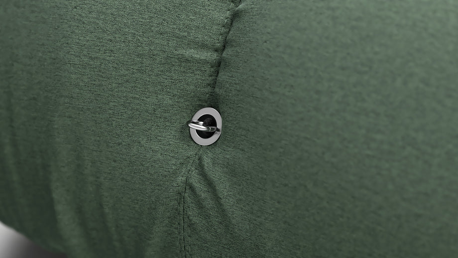 Ottomana BelliniEvergreen Brushed Weave