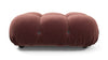 Bellini Ottoman - Maroon Velvet - Image 1