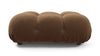 Bellini Ottoman - Mocha Velvet - Image 1