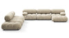 Bellini Large Sectional - Beige Gray Chenille - Image 1