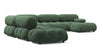Bellini Large Sectional - Evergreen Brushed Weave - Image 2