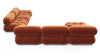 Bellini Large Sectional - Spice Velvet - Image 4