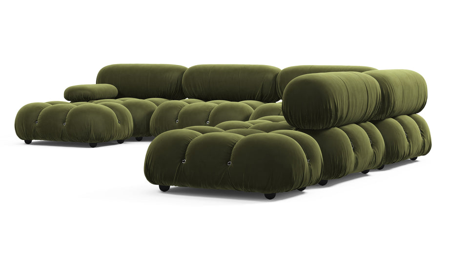 Bellini stor sektionssengThyme Luxe Velvet