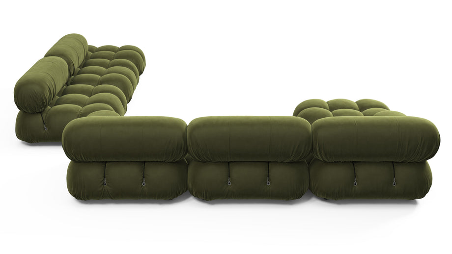 Bellini stor sektionssengThyme Luxe Velvet