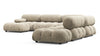Bellini Large Sectional - Beige Gray Chenille - Image 2