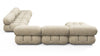 Bellini Large Sectional - Beige Gray Chenille - Image 4