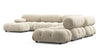 Bellini Large Sectional - Eggshell Vegan Suede - Image 2