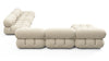 Bellini Large Sectional - Eggshell Vegan Suede - Image 4