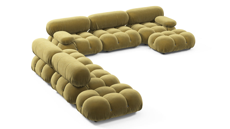 Bellini - Grande componibileOlive Gold Velvet