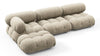 Bellini Sectional - Beige Gray Chenille - Image 3