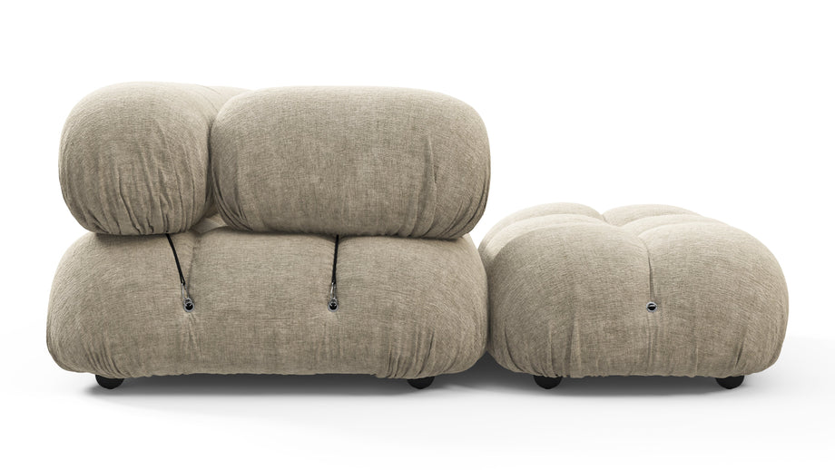 Bellini, il componibileBeige Gray Chenille