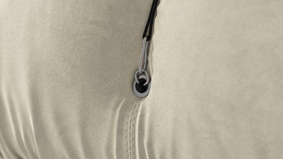 Bellini, il componibileEggshell Vegan Suede