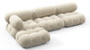 Bellini Sectional - Eggshell Vegan Suede - Image 3