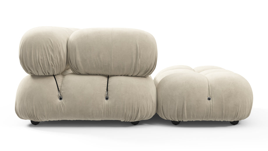 Bellini, il componibileEggshell Vegan Suede