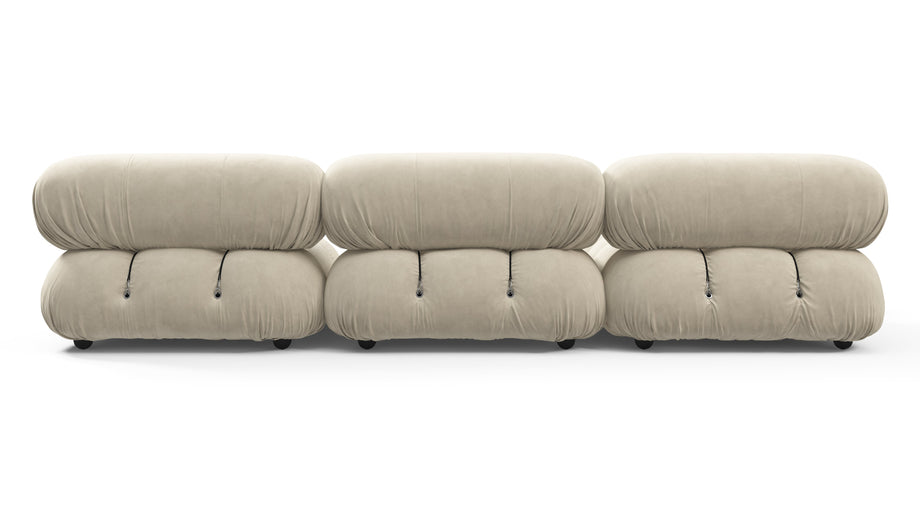 Bellini, il componibileEggshell Vegan Suede