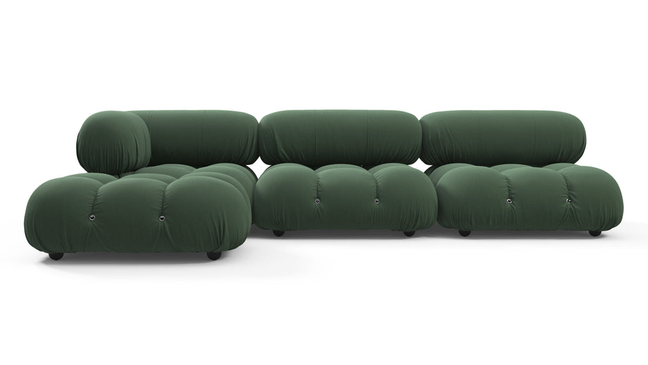 Bellini, il componibileEvergreen Brushed Weave