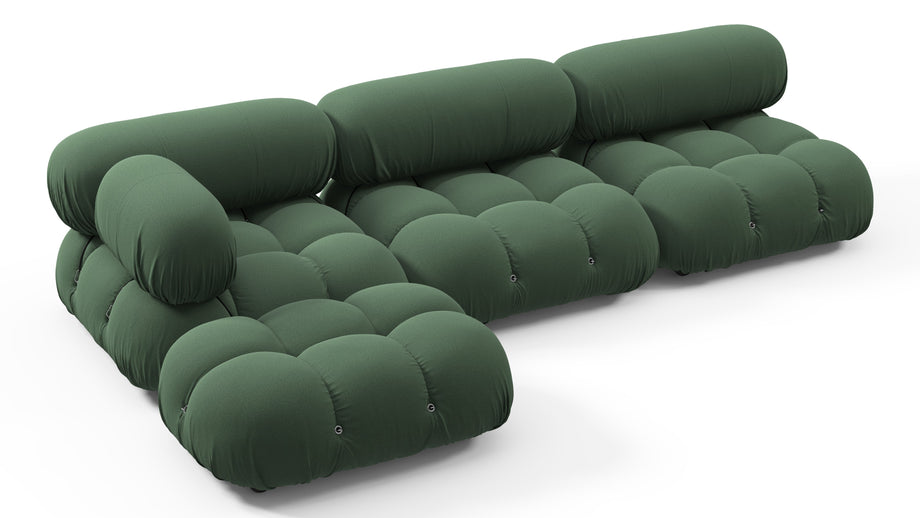 Bellini, il componibileEvergreen Brushed Weave