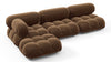 Bellini Sectional - Mocha Velvet - Image 3