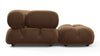 Bellini Sectional - Mocha Velvet - Image 4