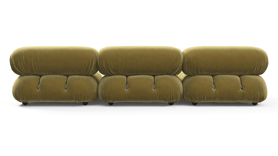 Bellini, il componibileOlive Gold Velvet