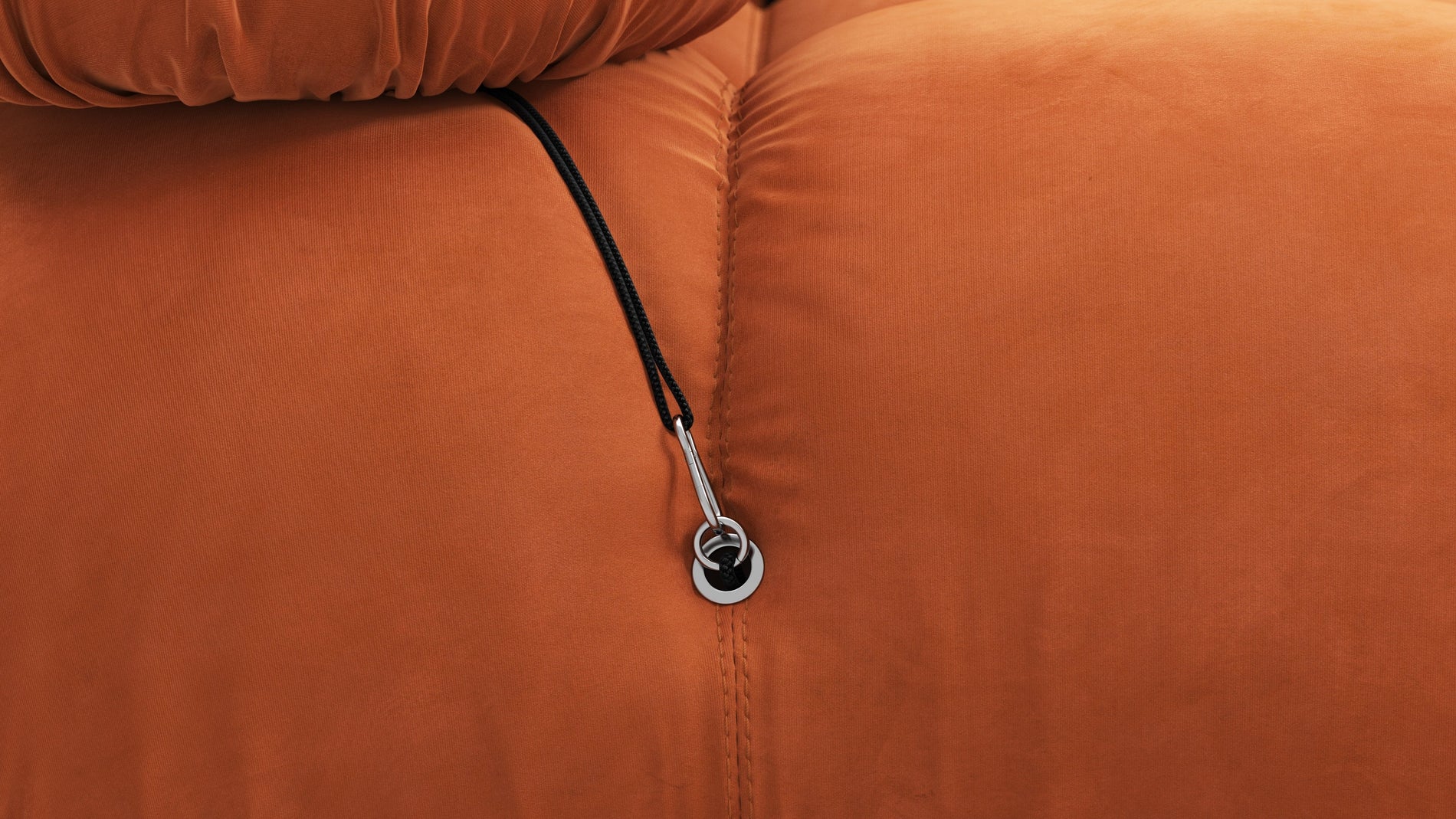 Bellini SectionalApricot Velvet