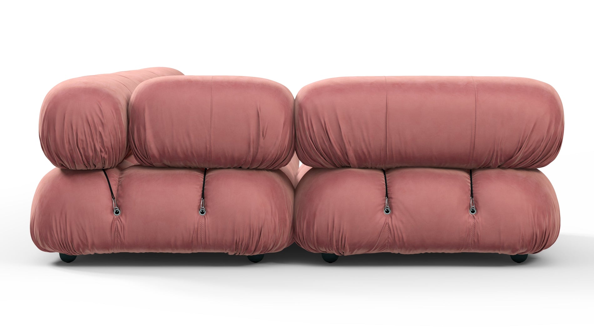 Bellini SectionalBlush Pink Velvet