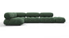 Bellini Sectional - Evergreen Brushed Weave - Image 1