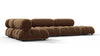 Bellini Sectional - Mocha Velvet - Image 2