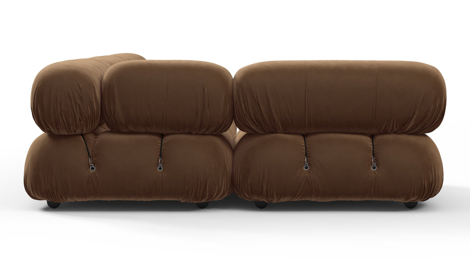 Bellini SectionalMocha Velvet