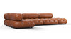 Bellini Sectional - Tan Premium Leather - Image 2