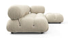 Bellini Sectional - Eggshell Vegan Suede - Image 4