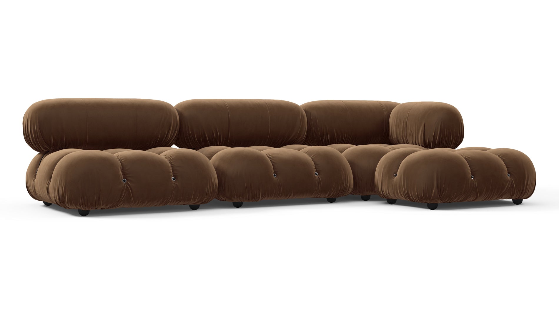 Bellini SectionalMokka Velvet
