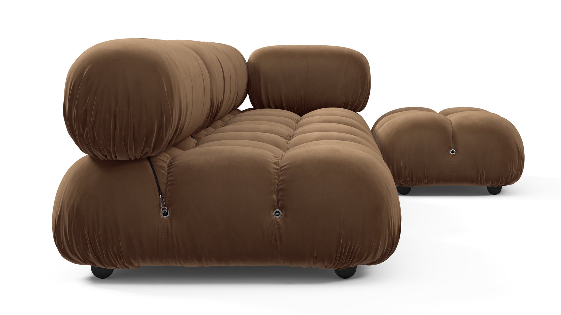 Bellini SectionalMokka Velvet