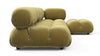 Bellini Sectional - Olive Gold Velvet - Image 4