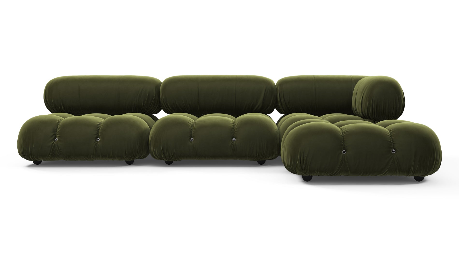 Bellini SectionalThymian Luxe Samt